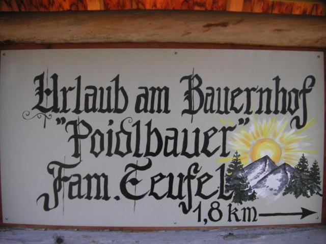 Biobauernhof Poidlbauer Farm stay *